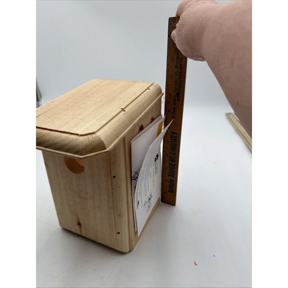 NEW Bird House Coveside Window Nest Box Made in the USA.